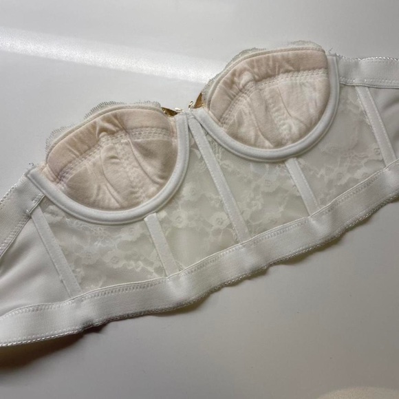 white lace bustier - Picture 3 of 4